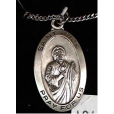 St Jude Medal with Chain